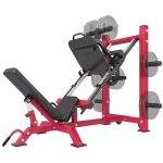 Presse � cuisses professionnelle - sportnow - machine musculation jambes et hack squat 455kg compatible ...