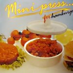 Presse a hamburger mini moule pressoir a steack?