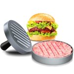 Presse � hamburger - non sp�cifi� - 11. 7 * 9cm - aluminium - noir - 1 pi�ce
