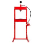 Presse hydraulique datelier - eberth - 20t - manom�tre - r�glable en 8 positions - 1645 mm de hauteur ...