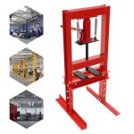 Presse hydraulique datelier 6 tonnes - machine hydraulique avec plaques - presse � cadre - pour le changement ...