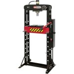 Presse hydraulique dtabli 30t  pompe 2 vitesses - ks tools 160. 0112 - presse datelier