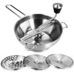 Presse - légumes manuelmoulin à légumesavec 3 grillespressepurée soupe compote pour bébépour fruits légumes ... Presse - légumes manuelmoulin à légumesavec 3 grillespressepurée soupe compote pour bébépour fruits légumes ...