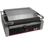 Presse à panini professionnel de 22kw grill à plaque supérieur rainurée et plaque inférieure plate pour ... Presse à panini professionnel de 22kw grill à plaque supérieur rainurée et plaque inférieure plate pour ...