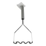 Presse pur�e - manuel - acier - 25x9cm - id�al pour fruits et l�gumes - compatible lave - vaisselle