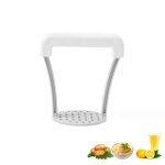 Presse - pur�e - manuel professionnel - manche confortable - anti - d�rapant - blanc