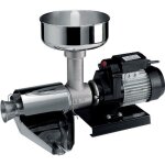 Presse tomates lectrique n5 reber - gris - 500 watt - machine  coulis lectrique