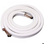 Pr�t a poser liaison bi tube frigorifique m1 climatisation 1 / 4 3 / 8 raccords pr�t montes 1 metres ...