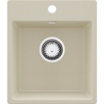 Primagran evier cuisine en granit beige 38x44cm kit de vidage �vier � encastrer au meuble 40cm - riga ...