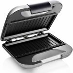 Princess appareil  croque - monsieur deluxe 750 w gris