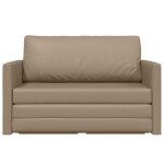 Printemps 2026 soldes2 places banquette clic - clac convertible / sofa r�glable - canap� - lit cappuccino ...
