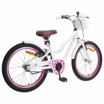 Printemps 2026 soldesblanc v�lo pour enfants 20 pouces pour les enfants de 6 � 11 ans 2 245722