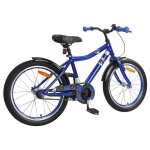 Printemps 2026 soldesbleu v�lo pour enfants 20 pouces pour les enfants de 6 � 11 ans 2 495746