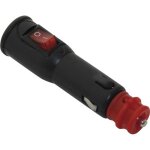 Prise allume cigare - hp autozubeh�r - interrupteur - 12 v - 8 amp�res - conforme din iso 4165