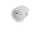 Prise connecte - chacon - programmateur wi - fi - on / off - 10 a - fr - blanc