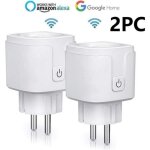 Prise connecte - non spcifi - 16a - compatible alexa et google home - programmable - tlcommande ...