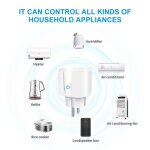 Prise connecte wifi 16a compatible avec android ios alexa google home assistant courant programmable ...