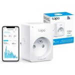 Prise connect�e wifi - tp - link tapo p110(fr) - suivi de consommation - 16a type e - compatible avec ...