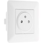 Prise affleurante 2p + t 16a simple artezo - zenitech