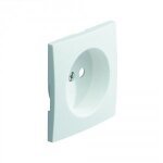 Prise �lectrique - hager - kallysta enjo. pc 2p + t blanc - intensit� 16 a - mati�res pc - utilisation ...