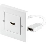 Prise encastrable hdmi full hd 1080p 1 port