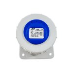 Prise fran�aise �tanche ip67 raccordement � vis - 2p + t 16a 220v - ide