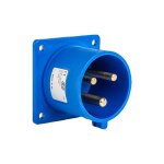 Prise male encastrable 32a 2p + t 220v - �tanche ip44 - ide