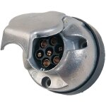 Prise remorque metal femelle 7 broches