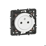 Prise surface cliane avec chargeur usb type - c blanc - legrand - 068127