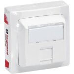 Prise téléphone rj45 asl - blanc Prise téléphone rj45 asl - blanc