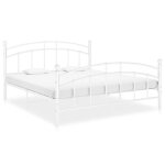 Pro 2655luxueux lit adulte 2 places - cadre de lit scandinave structure de lit design moderne - sommier ...