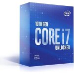 Processeur intel core i7 - 10700kf (bx8070110700kf) socket lga1200 (chipset intel serie 400) 125w