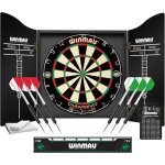 Professional darts set comprend un jeu de fl�chettes diamond plus bristle - armoire noire de haute qualit� ...