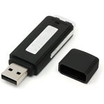Dictaphone mini - professionnel - 8gb - rechargeable - 96h denregistrement - usb
