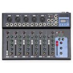 Professionnel 7 canaux dj mixer usb bluetooth mixer live studio ljudmixer dj console amplificateur Professionnel 7 canaux dj mixer usb bluetooth mixer live studio ljudmixer dj console amplificateur