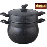 Couscoussier - eisenbach - 10l - induction - antiadhésif - verre haute qualité Couscoussier - eisenbach - 10l - induction - antiadhésif - verre haute qualité