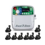 Programmateur darrosage - rain bird - esp - tm2 - 8 zones - 8 electrovannes 100hv 24v - blanc Programmateur darrosage - rain bird - esp - tm2 - 8 zones - 8 electrovannes 100hv 24v - blanc