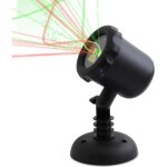 Projecteur laser wi - light laser100 1000 points verts et rouges ip65 - noir