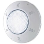 Projecteur led plat - seamaid - 60 led - 13w - blanc - ip68