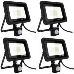 Projecteur led détecteur de mouvement 30w 2700lm 6000k blanc - volupack® Projecteur led détecteur de mouvement 30w 2700lm 6000k blanc - volupack®