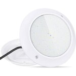 Projecteur led de piscine - pzcc - par56 - 18w - 6000k blanc froid - ip68 - ultra - plat - diam�tre 178mm ...