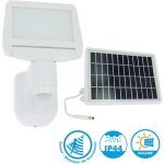 Projecteur solaire arev - 15w led 1000 lumens - blanc naturel 4000�k - d�tecteur de mouvement