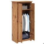 En promotionarmoire de chambre moderne - abott@ cabinet v�tements / garde - robe - 80x50x1715cm pin massif ...