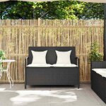 En promotionbanc de rangement de jardin moderne - abott@ coffre dext�rieur - charge 100kg - avec coussin ...