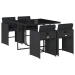 En promotionmoderne ensemble � manger de jardin coussins (5 pcs) - cloud - table de jardin avec 4 chaises ...