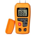 Proster rzmt - 10 md hygrom�tre � bois testeur dhumidit� avec �cran lcd hd pour les murs en bois les ...
