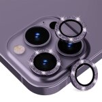 Protection objectif - iphone - 14 pro / pro max - verre tremp - anti - rayures - violet