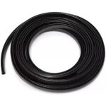 Protection porte de voiture 4m noir - bande de joint en caoutchouc anti - collision en forme de u