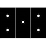 Protection r�utilisable pour plaque de cuisson - lot de 3 pi�ces noires - plaque de protection pour cuisini�re ...