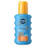 Protection solaire spray fps 20 - nivea sun - protect & bronze - pack de 2x200ml